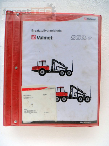 Ersatzteilbuch Valmet 860.3 Valmet 860.3