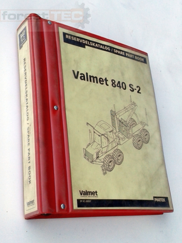 Ersatzteilbuch Valmet 840S2 gebraucht Valmet 840S2